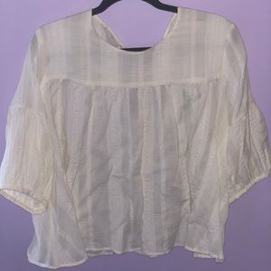 Lucky brand white blouse